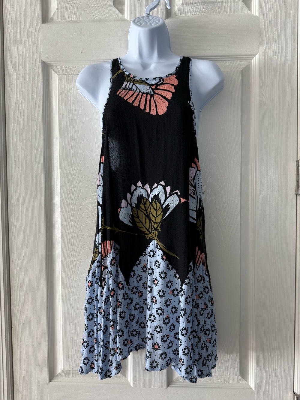 NWT Free People Intimately Someone Like You Printed Floral Slip Dress Size XS